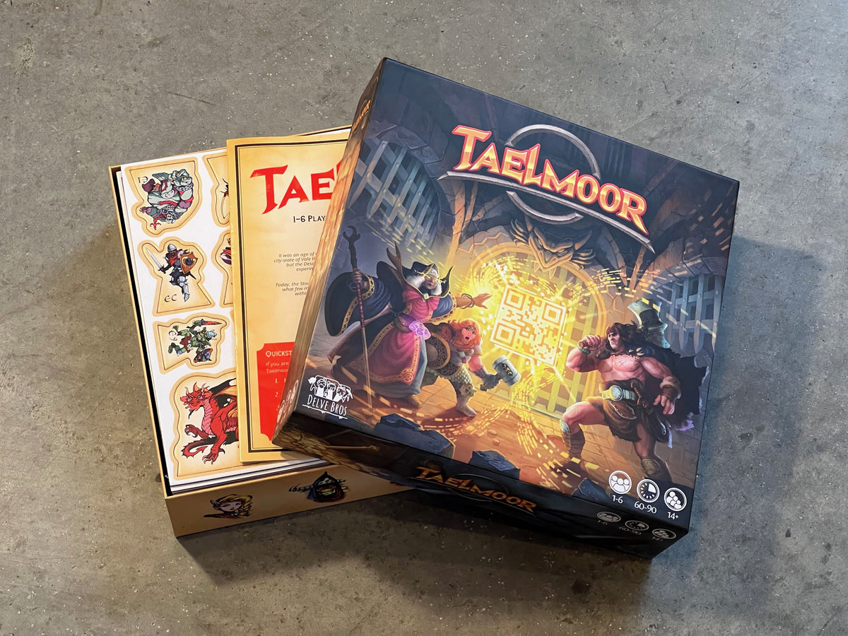 Taelmoor: The Scan and Play Dungeon Crawler Board Game