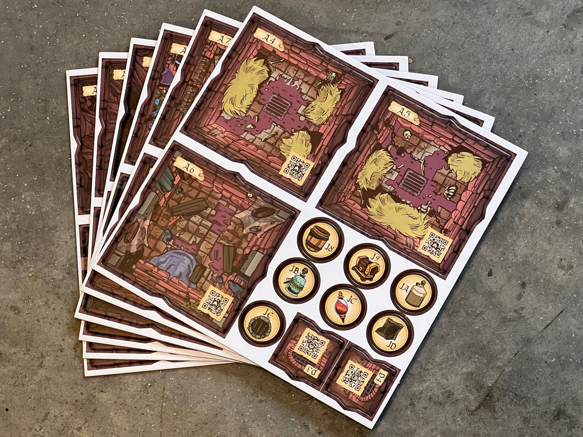 Taelmoor: The Scan and Play Dungeon Crawler Board Game